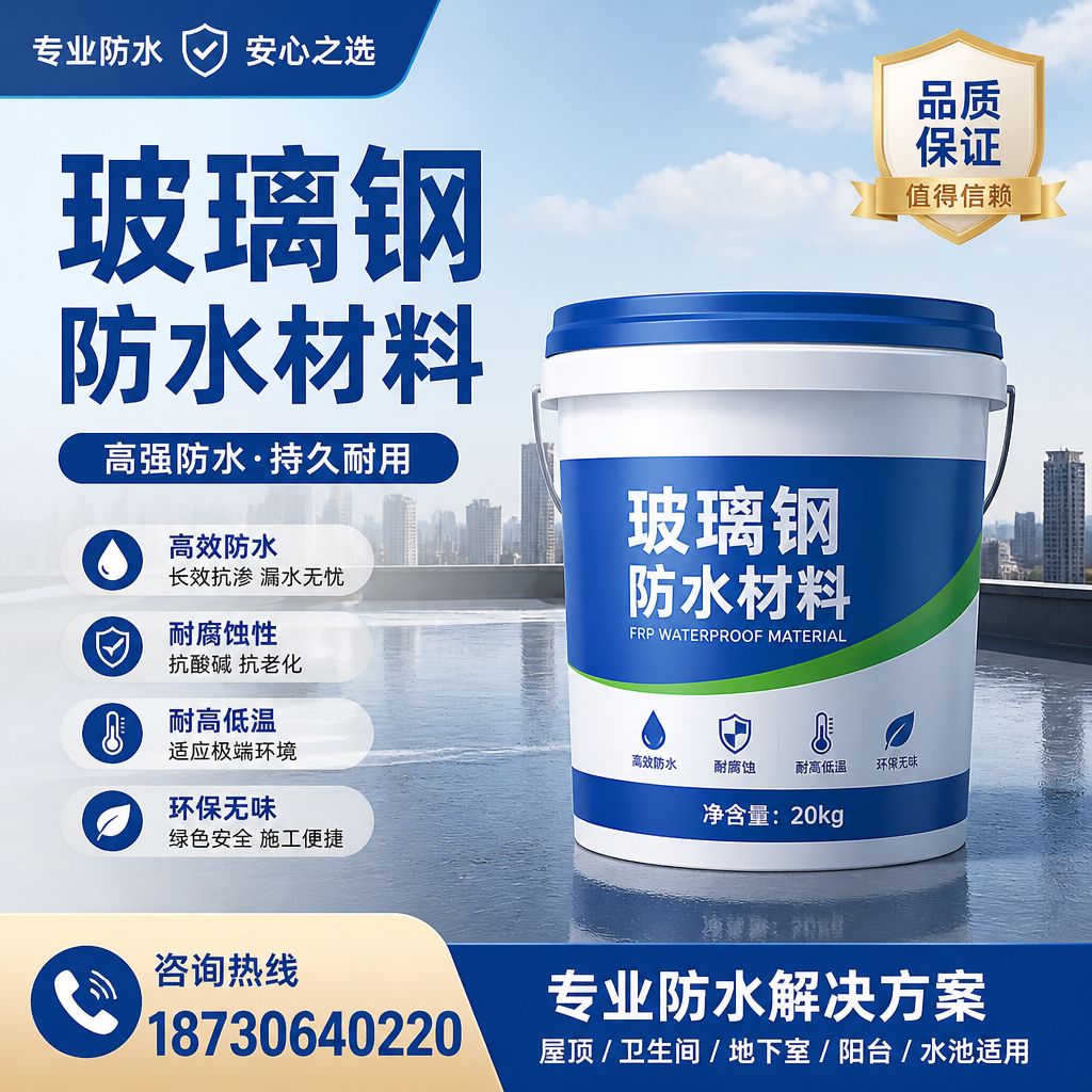 了解玻璃钢防水材料的市场趋势,鹤壁 企业不可不知